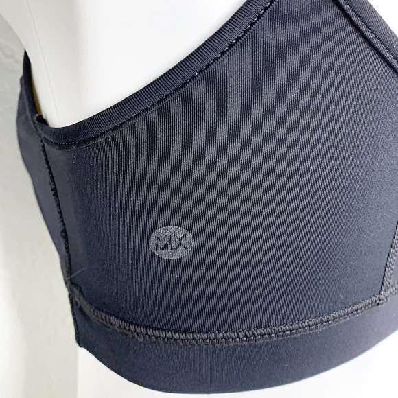 VIMMIA Breeze Criss-Cross Strappy Caged Sports Bra in Black - Picture 5 of 5